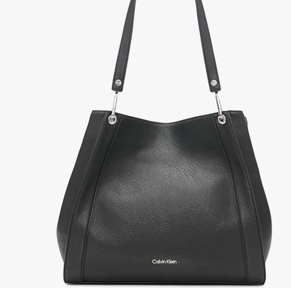 Calvin Klein Handbags - Calvin Klein Reyna Novelty Large Triple Compartment Shoulder Bag
